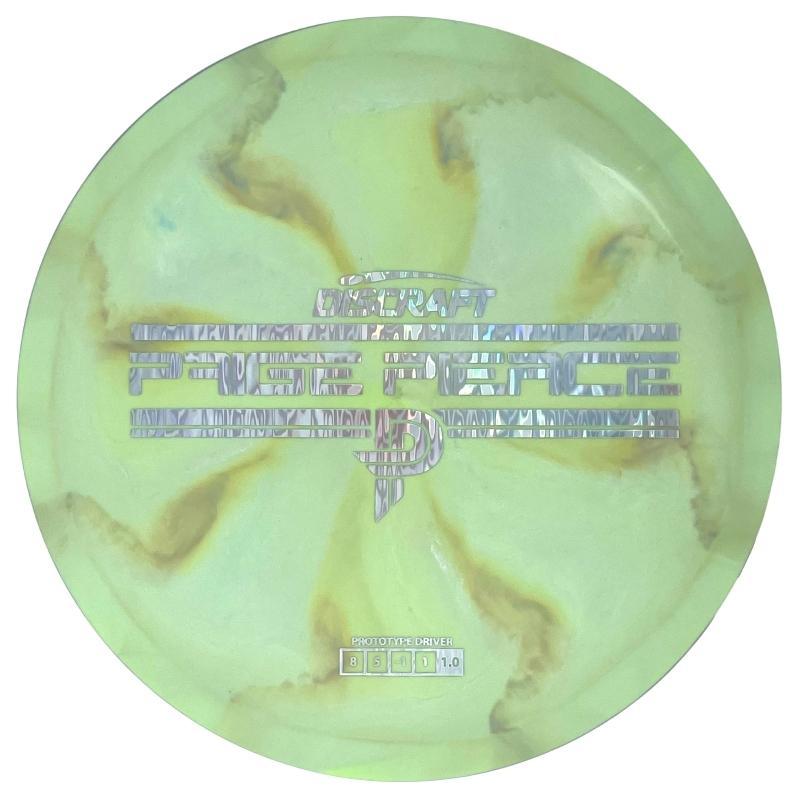 Discraft Paige Pierce passion proto green swirl-silver holo