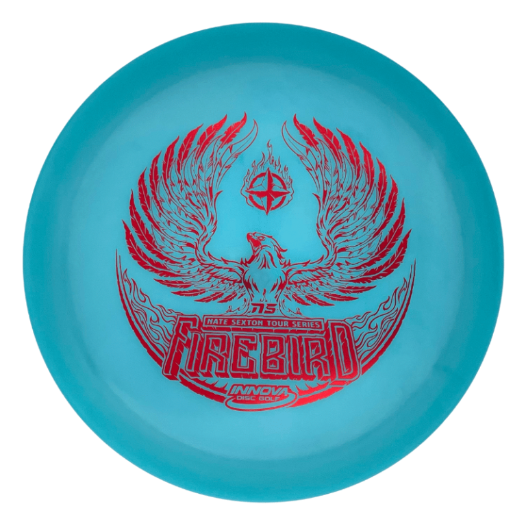 Colour Glow Champion Firebird, Nate Sexton Tour Series 2021 Innova Disc Golf Monster