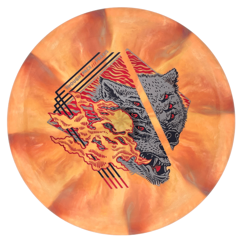 Thouht Space Praxis NEBULA AURA Orange burst-silver-red