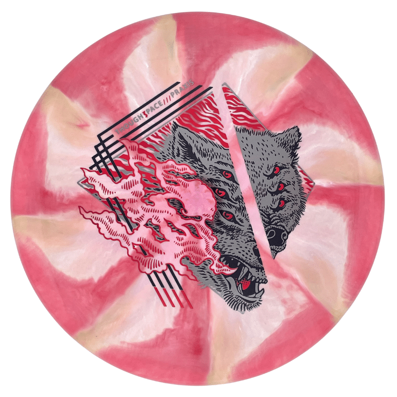 Thouht Space Praxis NEBULA AURA red burst-silver-redThouht Space Praxis NEBULA AURA red burst-silver-red