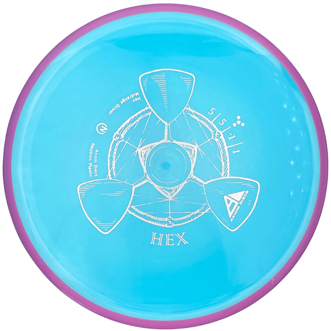 Neutron Hex Vaaleansininen-violetti 176