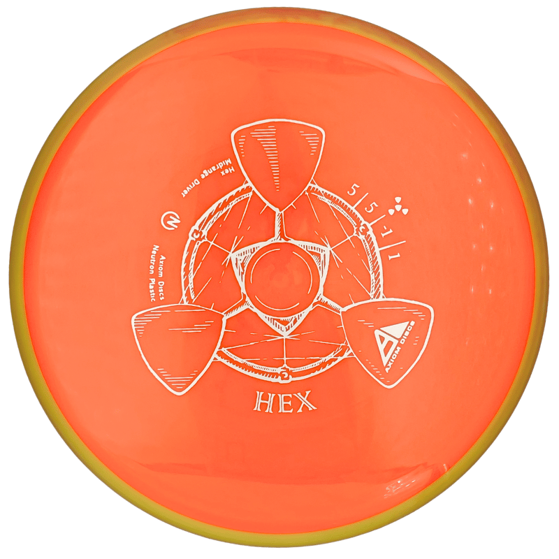 Neutron Hex oranssi-keltainen 177