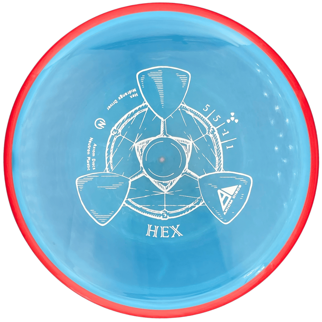 Neutron Hex sininen-punainen 176g