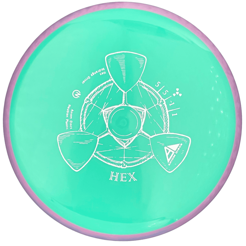 Neutron Hex vihreä-violetti 177