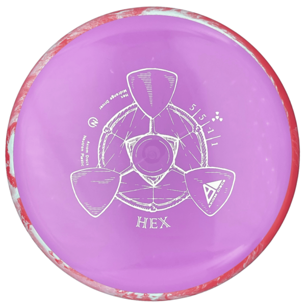 Neutron Hex violetti-punavalkoinen