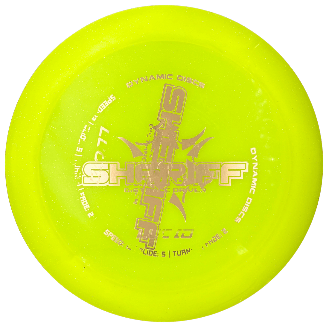 Lucid sheriff misprint keltainen-kulta