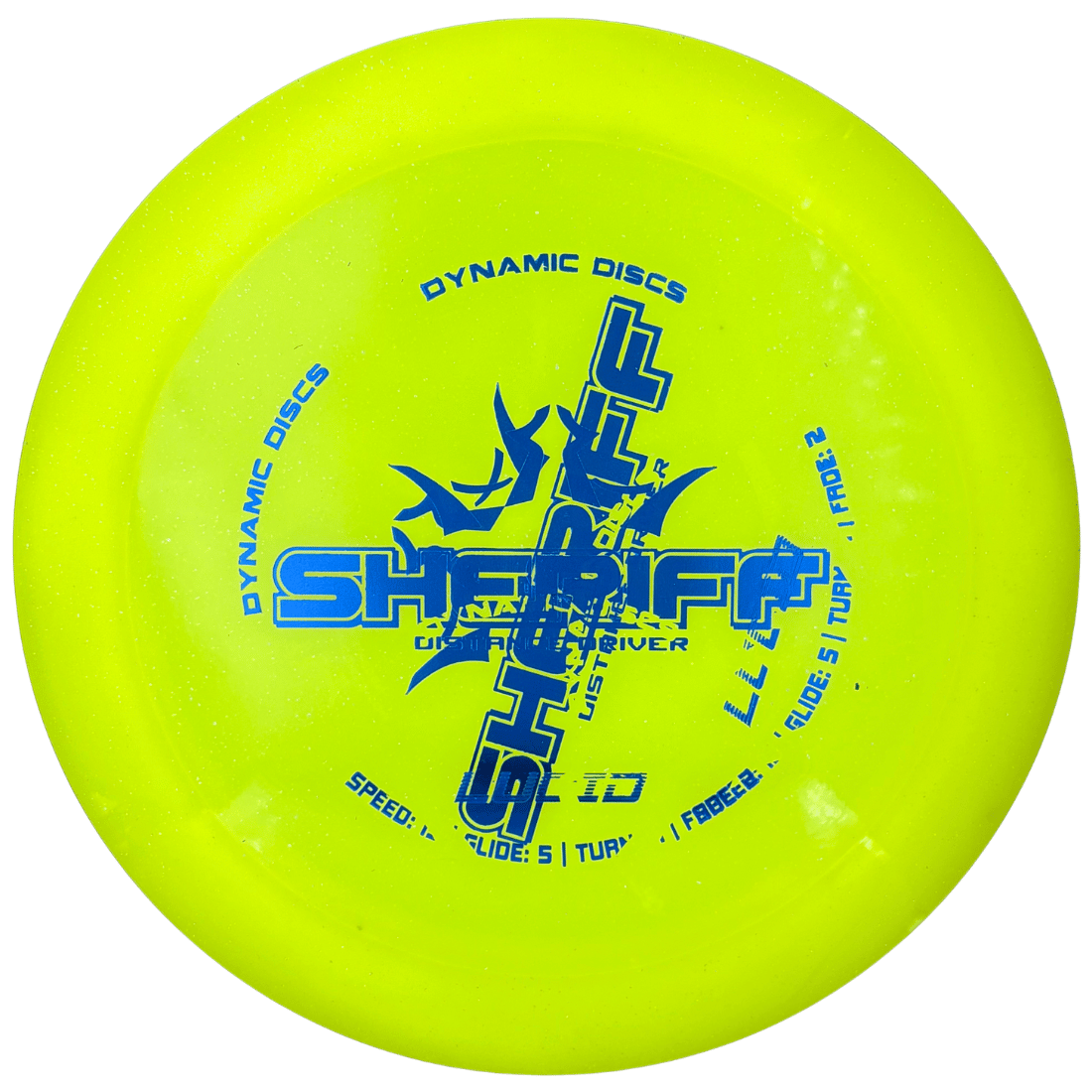 Lucid sheriff misprint keltainen-sininen