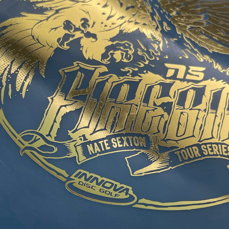 Colour Glow Champion Firebird, Nate Sexton Tour Series 2022 Innova Disc Golf Monster