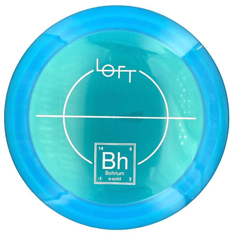 Bohrium sininen-hopea