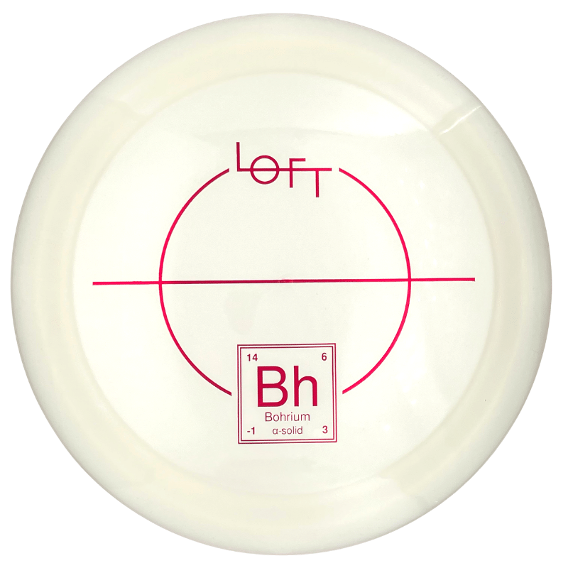 Bohrium valkoinen-punainen