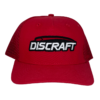 Discraft Logo Lippis punainen trucker