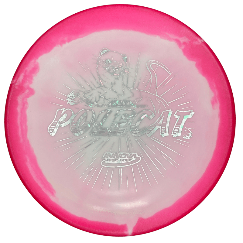 Halo Polecat pinkki hopea