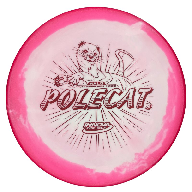 Halo Polecat pinkki tummanpunainen