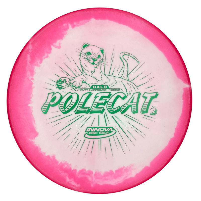 Halo Polecat pinkki vihreä