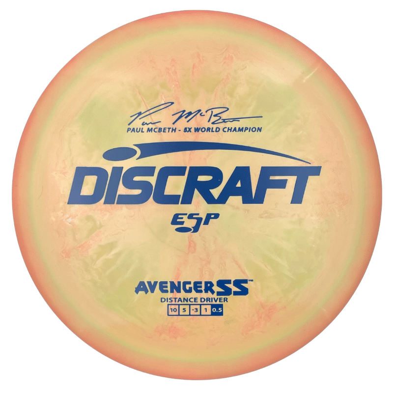 Paul McBeth ESP Avenger SS persikka - sininen