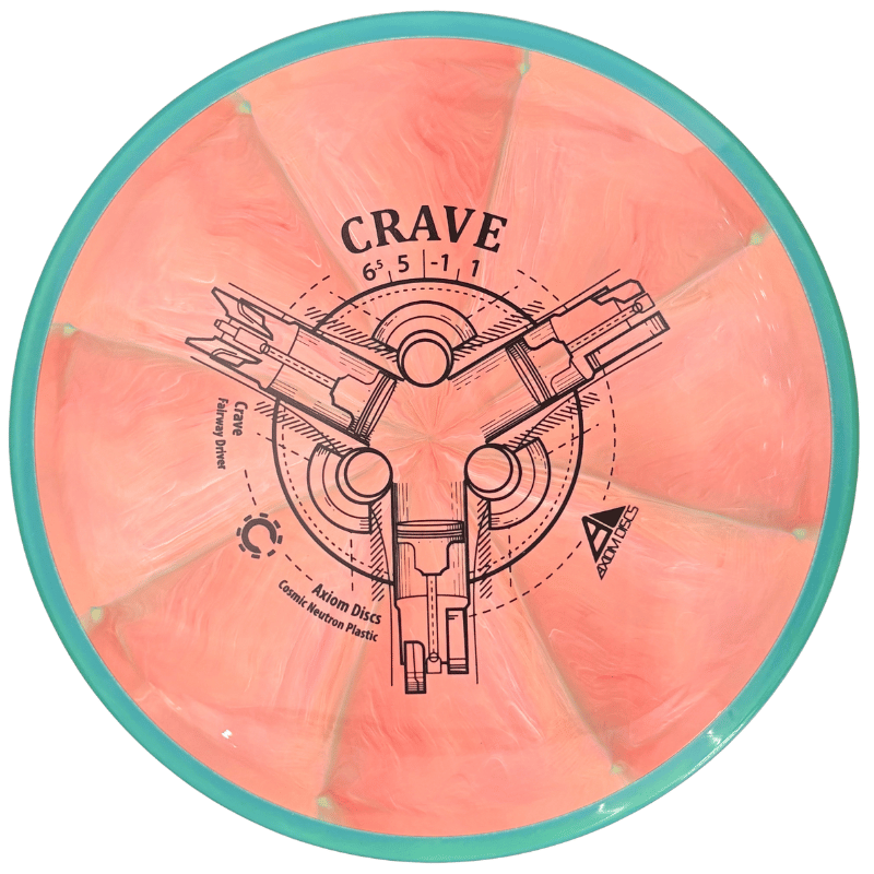 Cosmic Neutron Crave punainen-turkoosi 174