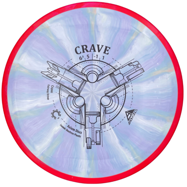 Cosmic Neutron Crave violetti-punainen