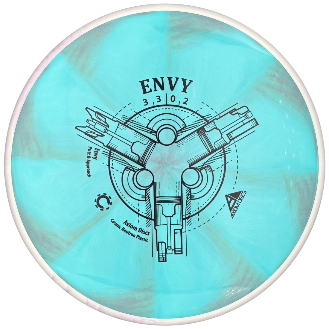 Cosmic Neutron Envy turkoosi-valkoinen 173
