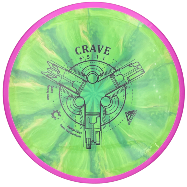 Cosmic Neutron Crave vihreä-pinkki