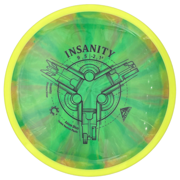 Cosmic Neutron Insanity vihreä-lime