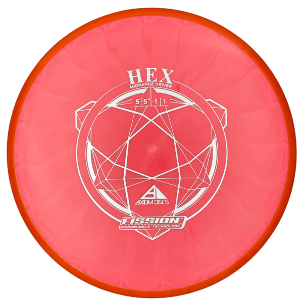 Fission Hex pinkki-oranssi