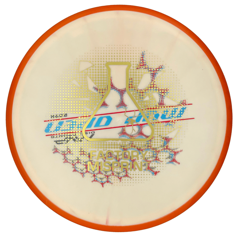 Fission Hex valkoinen-oranssi misprint