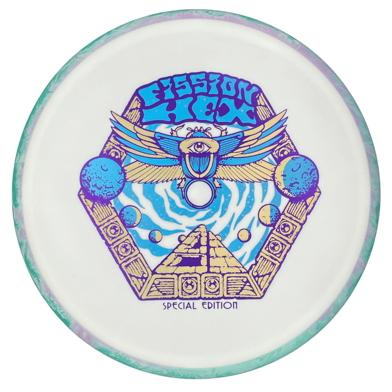 Hex Special Edition valkoinen-violetti-turkoosi