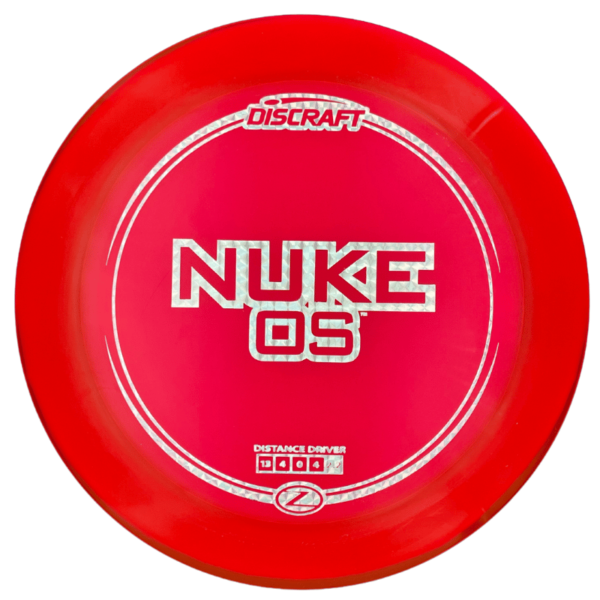 Z Line Nuke OS punainen-hopea