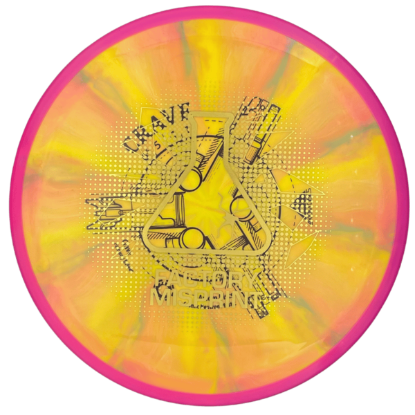 Cosmic Neutron Crave misprint keltainen-pinkki