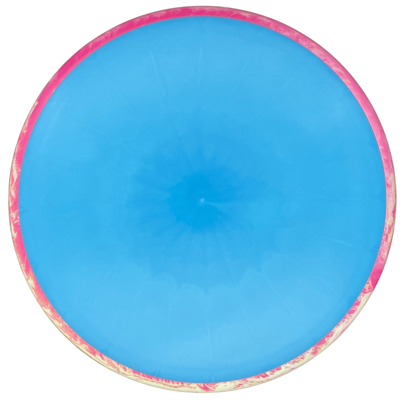 Fission Hex Blank sininen-pinkki-valkoinen