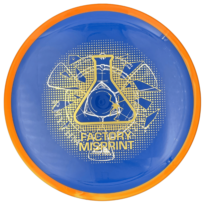 Neutron Rhythm misprint sininen-oranssi