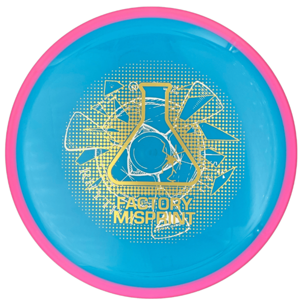 Neutron Rhythm misprint sininen-pinkki