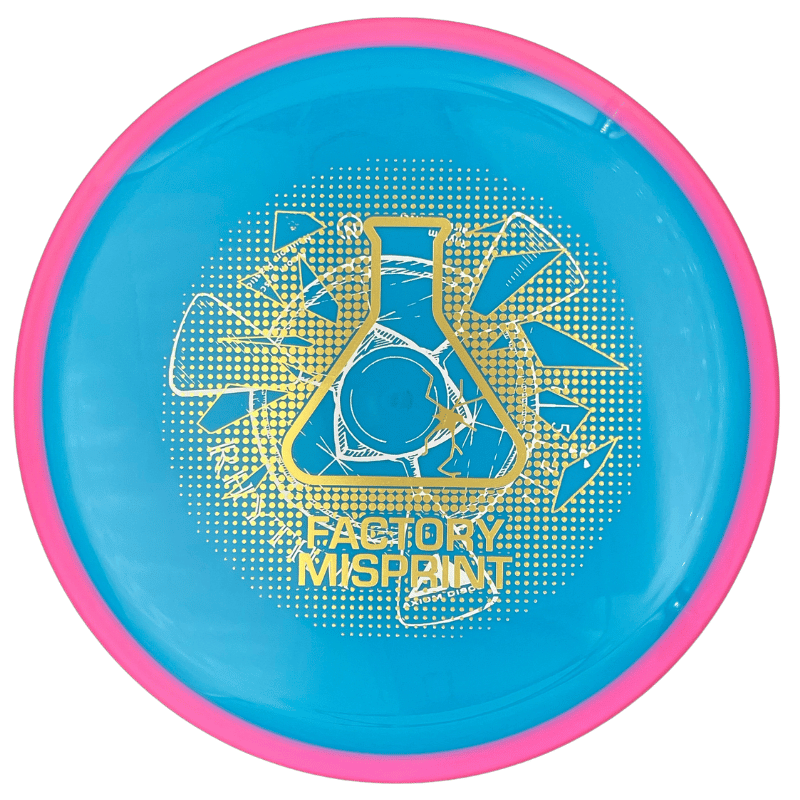 Neutron Rhythm misprint sininen-pinkki