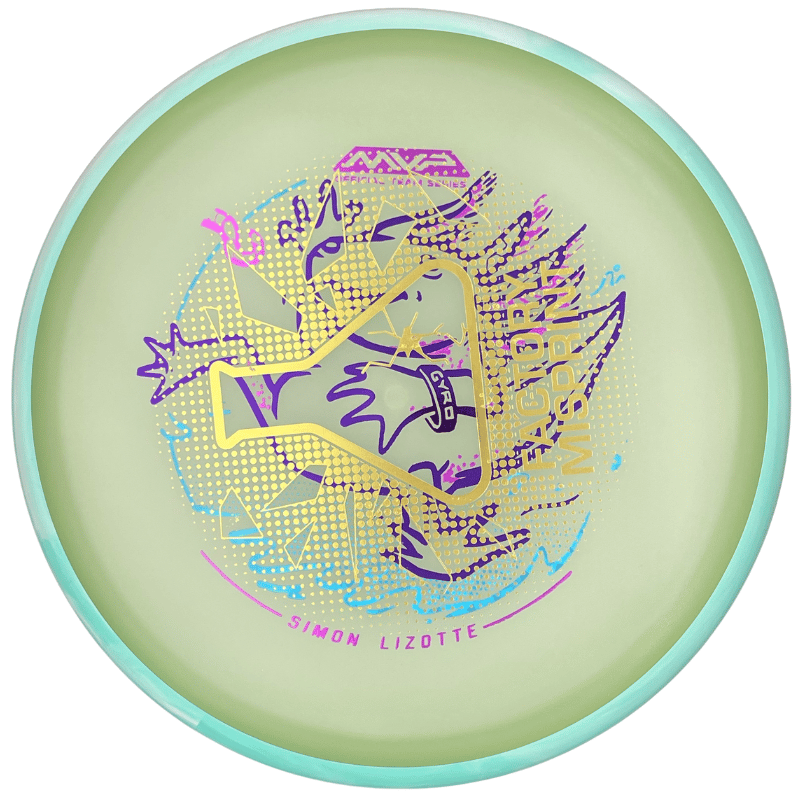 Eclipse Hex Lizotte misprint vaalea turkoosi-pinkki