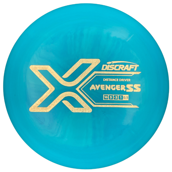 X Line Avenger SS sininen-kulta