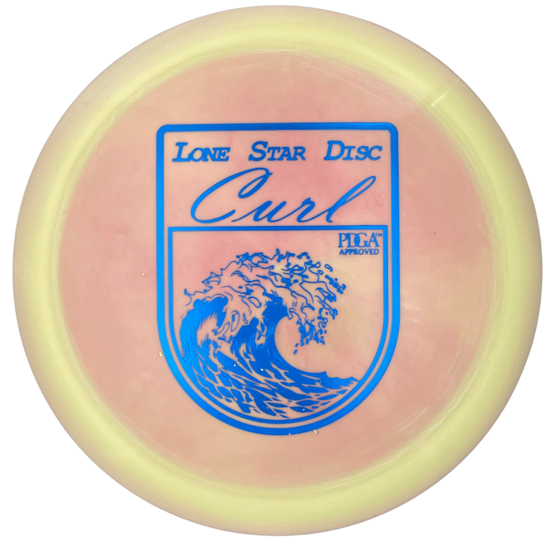 Alpha Curl Keltainen halo -sininen