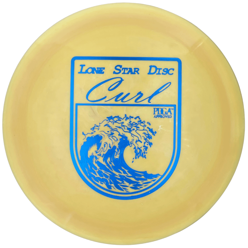 Alpha Curl keltainen sininen