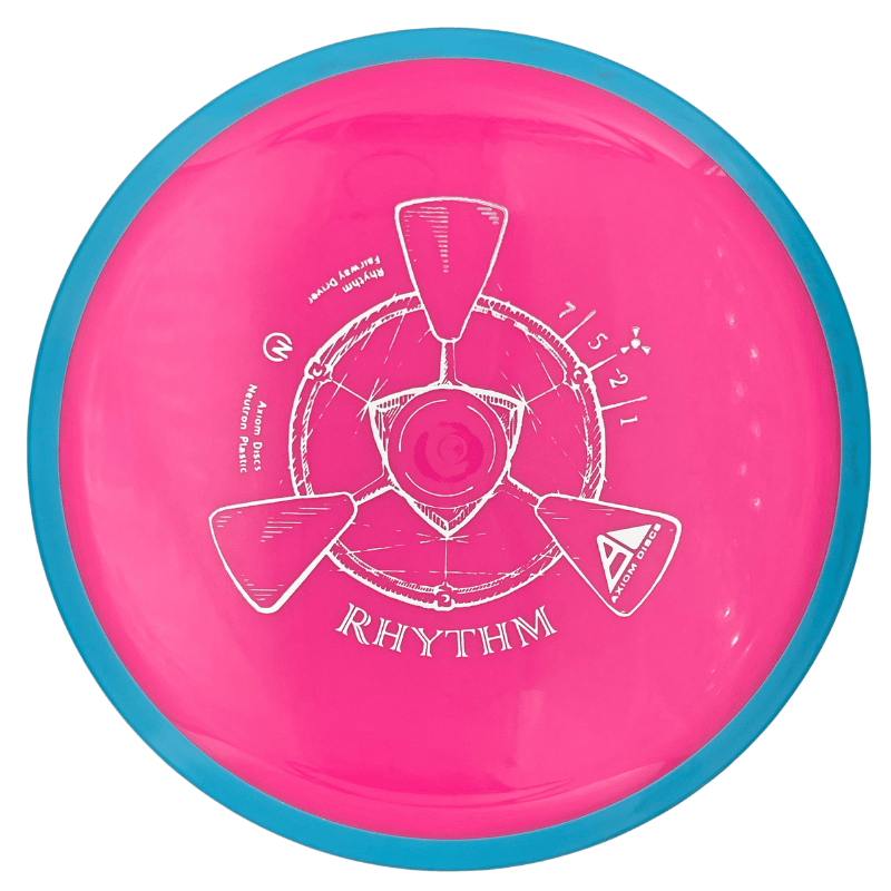 Neutron Rhythm pinkki-sininen