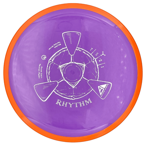 Neutron Rhythm violetti-oranssi
