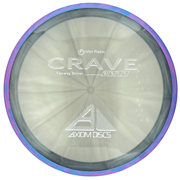 Proton Crave harmaa-violetti swirl