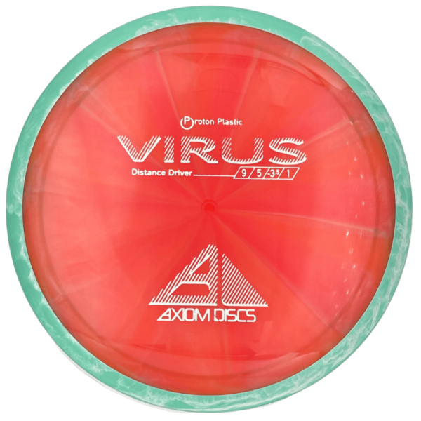 Proton Virus punainen-turkoosi