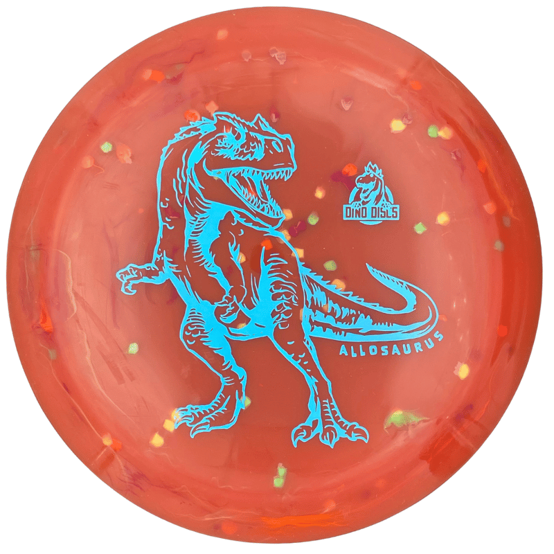 Egg Shell Allosaurus oranssi-sininen 15