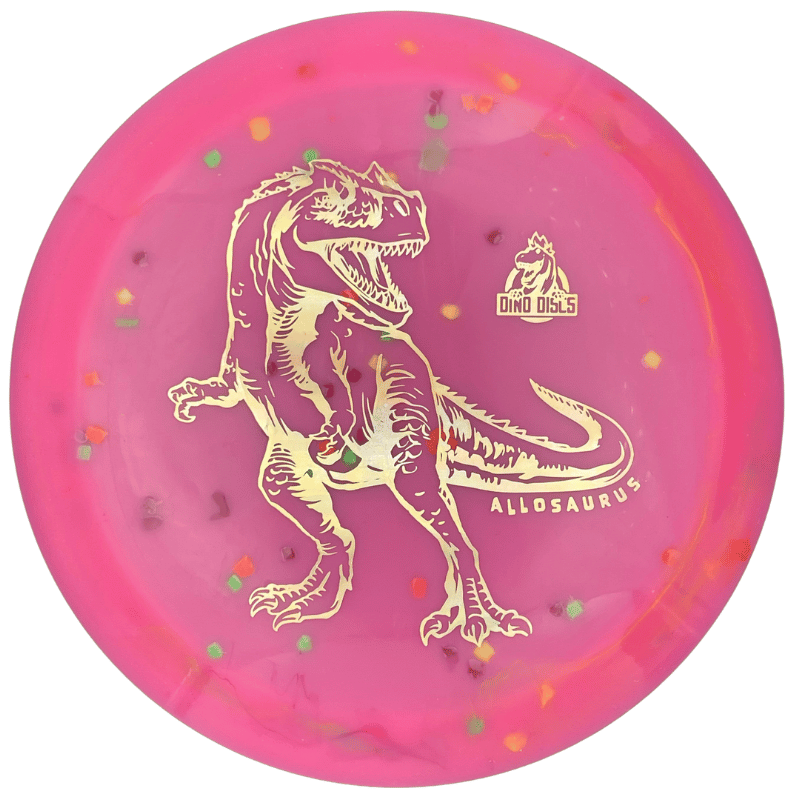 Egg Shell Allosaurus pinkki-kulta