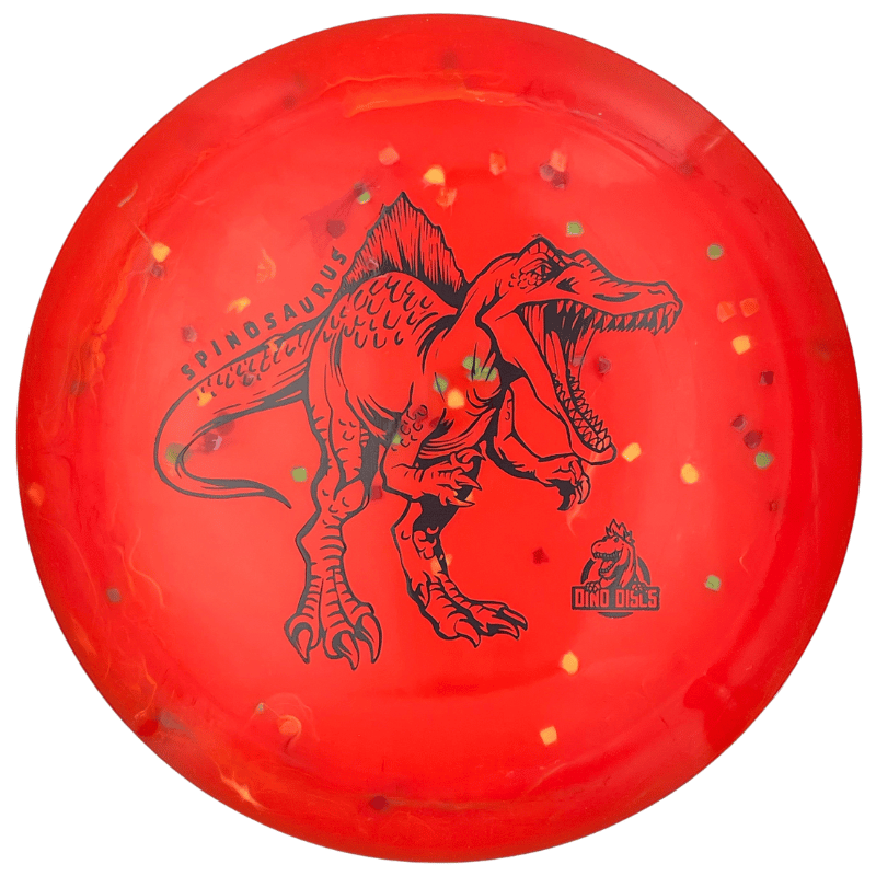 Egg Shell Spinosaurus punainen-sateenkaari