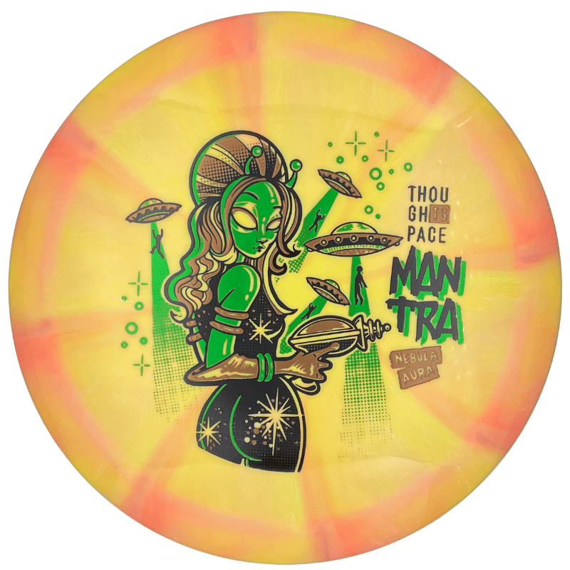 Nebula Aura Mantra keltapunainen-vihreä