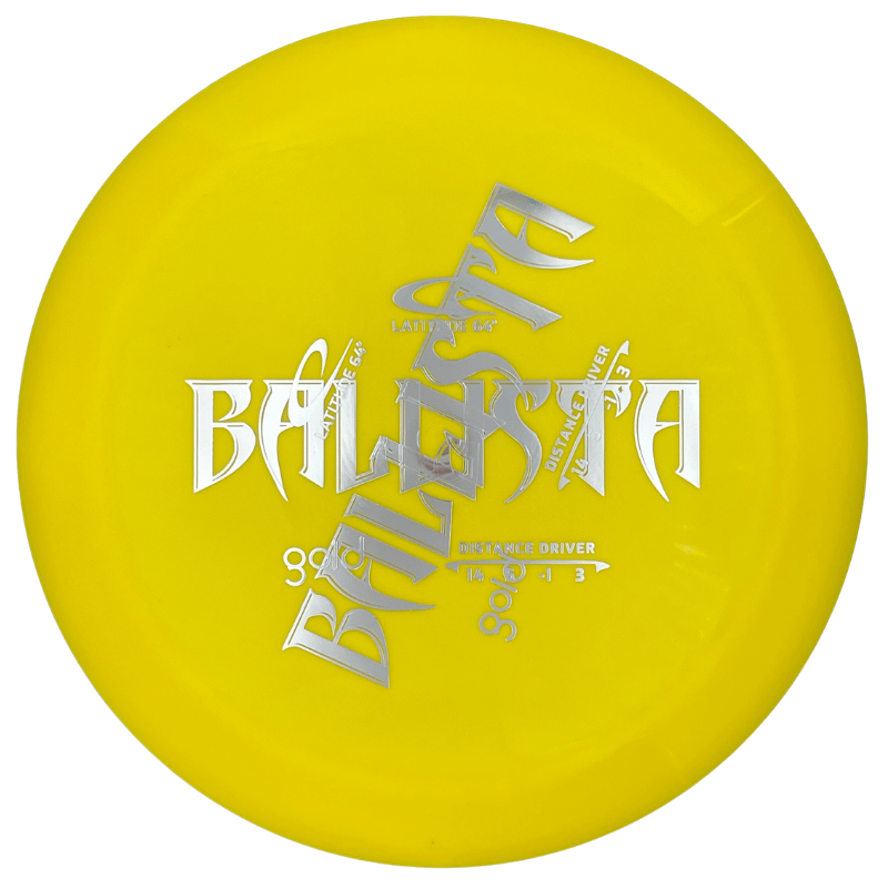 Gold Ballista misprint keltainen-hopea