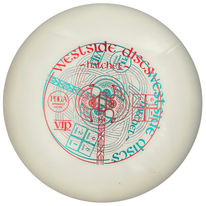 VIP Hatchet misprint valkoinen-turkoosi