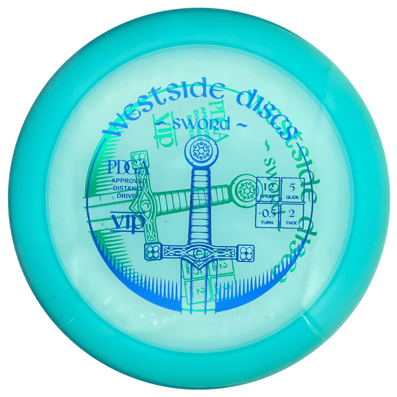 VIP Sword misprint turkoosi-sininen-vihreä VIP Sword misprint turkoosi-sininen-vihreä