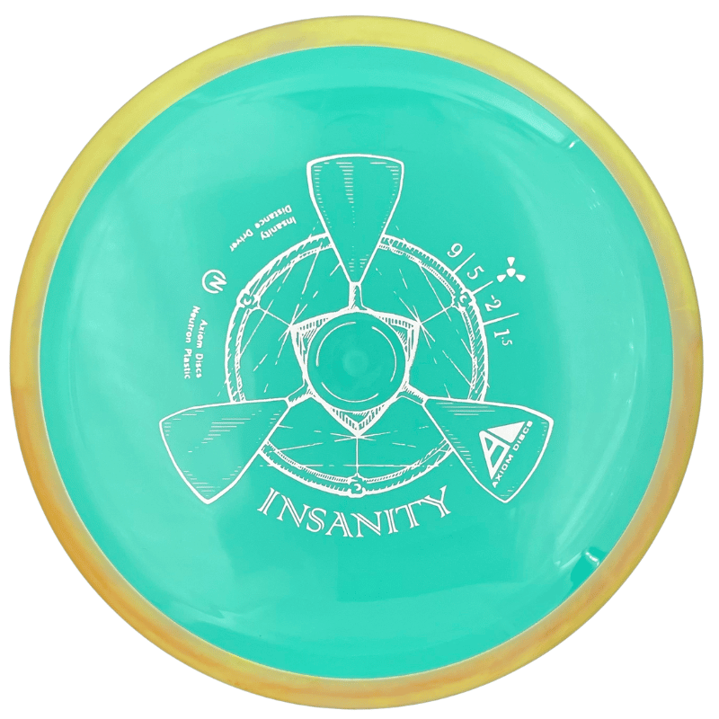 Neutron Insanity turkoosi-keltainen
