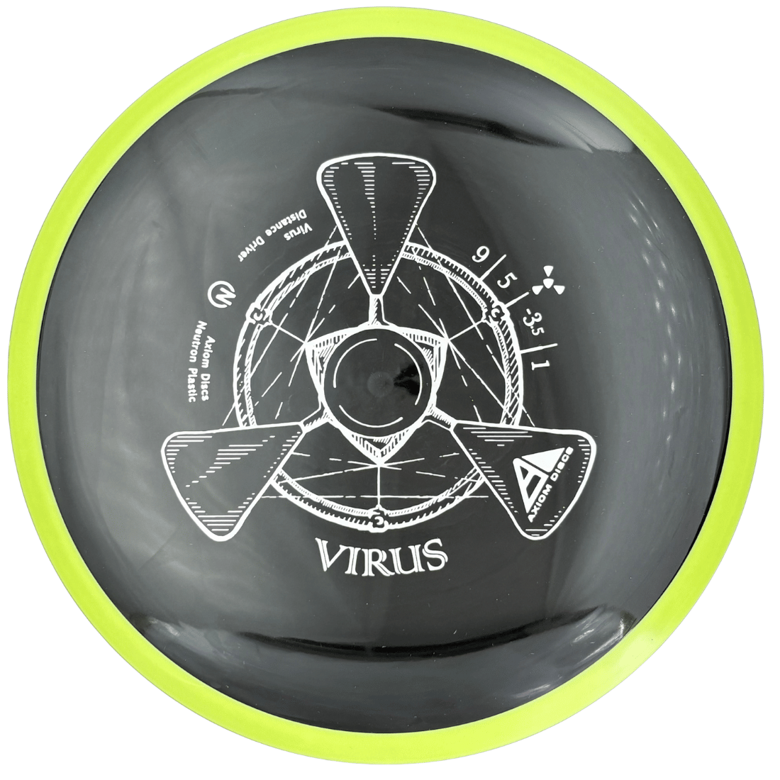 Neutron Virus musta-lime